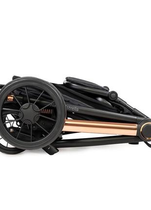 Універсальна коляска 2в1 ninos estrella black gold