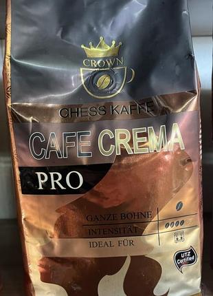 Кофе в зернах crown cafe crema pro 1 кг