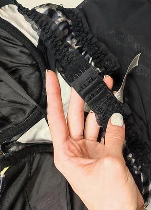 Пеньюар сітка, чорний пенюар, бебідол з чашечками