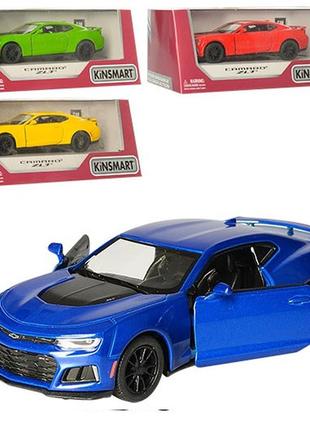 Метал модель chevrolet camaro zl1 машина металлическая инерционная kinsmart 5399w, см. описание