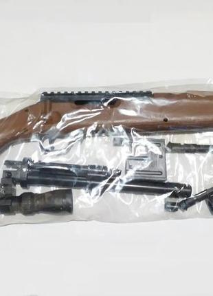 Іграшкова гвинтівка снайперська рушниця на кульках 618-2 з прицілом 87 см, див. опис