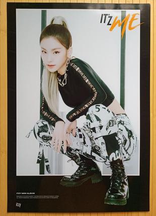 Постер йеджи yeji итзи itzy а3 (арт 6) 6843