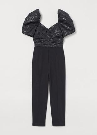 Нарядний стильний комбінезон h&m.розмір xxs/xs