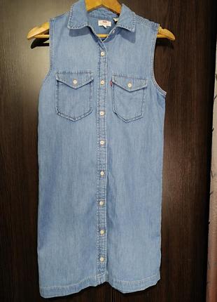 Джинсовый сарафан levis