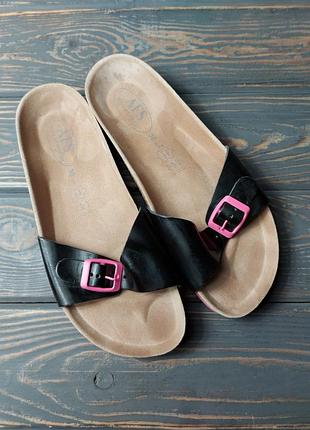 Afs, німеччина. шльопанці в стилі birkenstock. р38