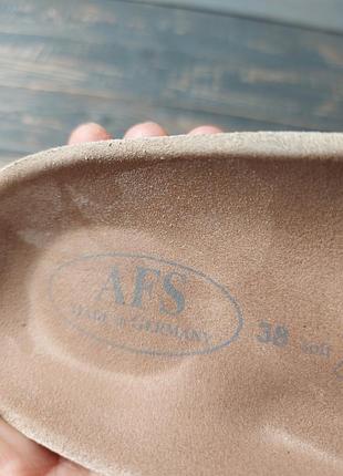 Afs, німеччина. шльопанці в стилі birkenstock. р38