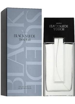 Туалетная вода для него " black suede tuch "avon 125 ml