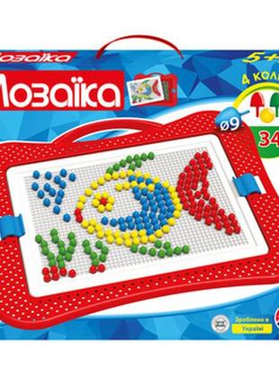Мозаїка для малюків 4 технок логіка 340 елементів. pro