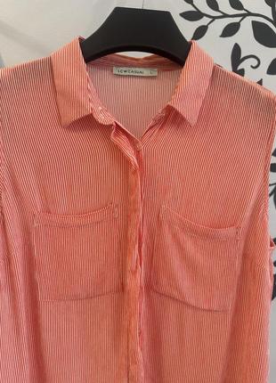 Сорочка без рукавів/ блуза/ літня безрукавка3 фото