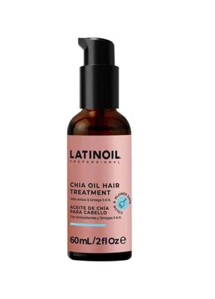Latinoil chia oil hair treatment (восстанавливающее масло для волос).