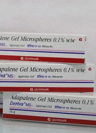 Adapalene (адапален, дифферин) гель. deriva ms. adapalene microspheres plus clindamycin gel. glenmar