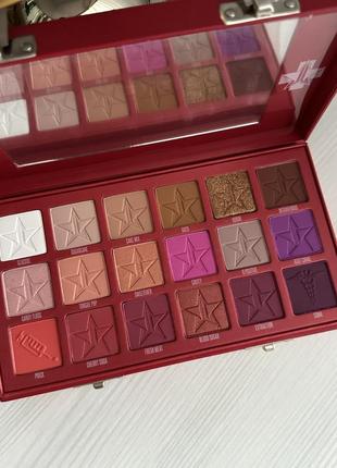 Палетка тіней jeffree star blood sugar