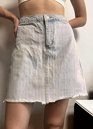 Джинсова спідниця