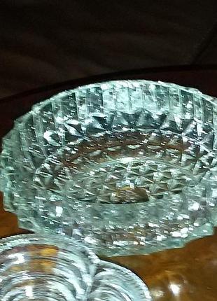 Ваза кришталева, тюльпан, красива,для салатів, цукерок, фруктів.