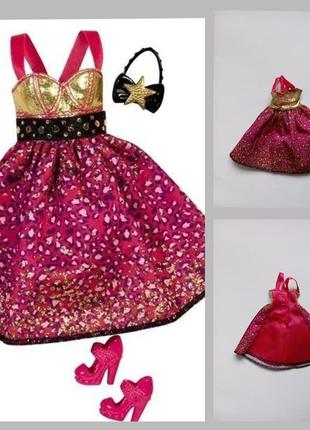 Платье из набора одежда для барби "праздничная атмосфера" barbie mattel.