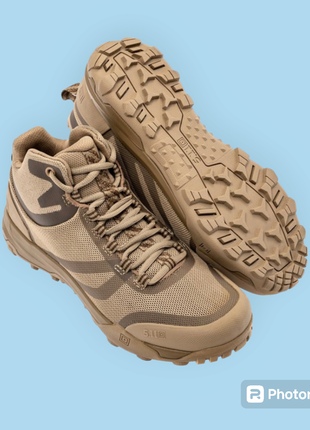 Сша 5.11 tactical mid boot coyote ботинки тактические кроссовки, made in ausa, 24,5 см по по стельке