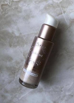 Останній! choker natural glow fluid foundation spf 20 тонувальний флюїд