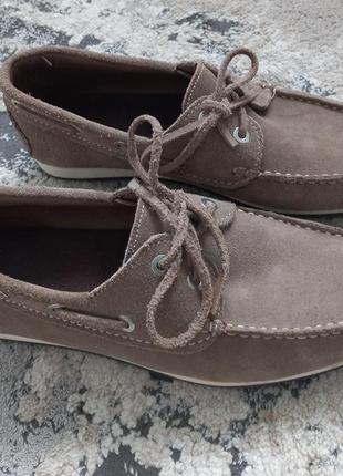 Обувь мужская, замшевая.