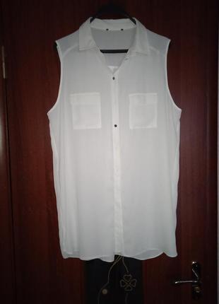 Базова біла блуза