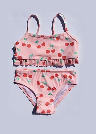 Купальник раздельный для девочки оригинал примарк primark вишенки