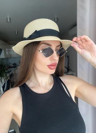 Жіночій соломʼяний капелюшок 👒