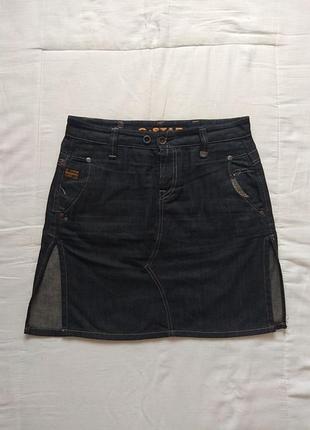 Юбка джинсовая короткая g-star raw m