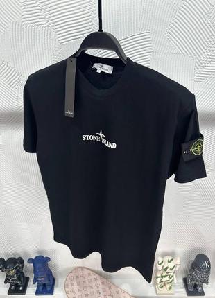 Чоловіча футболка стон айленд | брендові футболки stone island