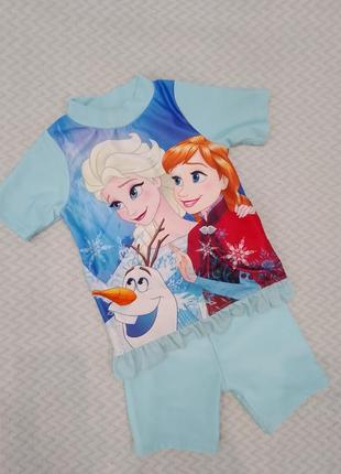 Сонцезахисний костюм для дівчинки