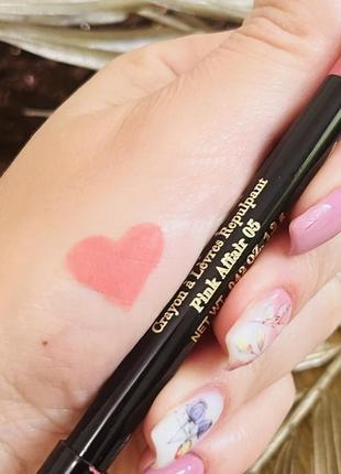 Оригинальный карандаш для губ elizabeth arden plump up lip liner 05 pink affair