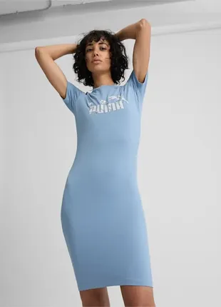 Цветочное женское платье puma