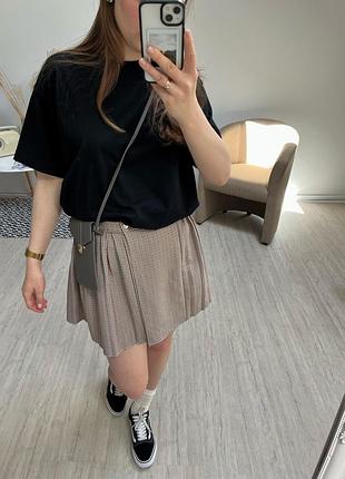 Мини юбка на запах h&m