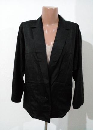 Летний винтажный жакет из натурального шелка clochard