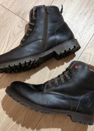 U.s. polo assn черевики чоловічі шкіра, 42 (оригінал)