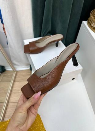 Оригинальные сабо мюли босоножки