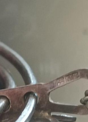 Цепочка с подвеской ссср мельхиор,стекло