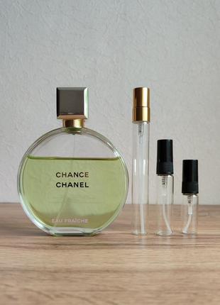 Розпив! ціна за 3 мл. оригінал! chanel chance eau fraiche eau de parfum.