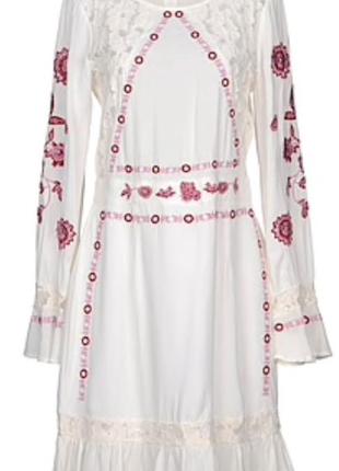 Silvian heach женское платье вышиванка.