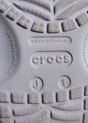 Детские кроксы для девочки сабо crocs оригинал, размер 31 - 32
