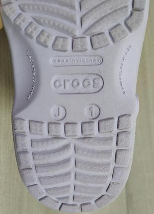Детские кроксы для девочки сабо crocs оригинал, размер 31 - 32