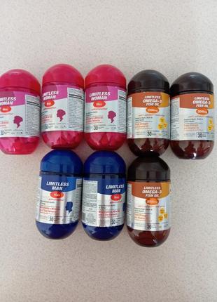 Вітаміни жіночі, чоловічі,омега