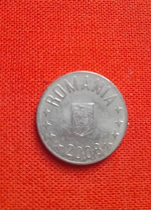 Румыния 10 бани 2008г.
