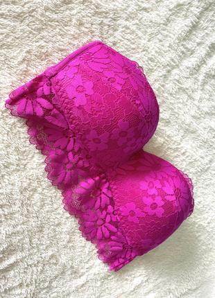 Топ бандо малиновий фуксія мережева