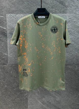Чоловіча футболка стон айленд | футболки від stone island