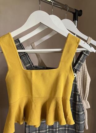 Топ/ майка/футболка/zara