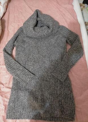Женское платье, платье вязаное,туника.