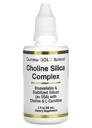 California gold nutrition, холиновый и кремниевый комплекс, биодоступный коллаген для...