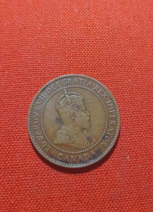 Канада 1 цент 1906 р. едуард vii, сохран