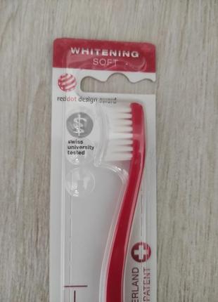 Профессиональная зубная щетка soft swissdent. швейцария