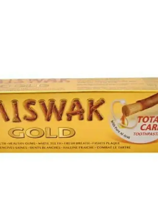 Зубная паста мисвак, мишвак голд 120 + 50 г. dabur miswak gold toothpaste