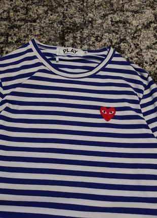 Play comme des garcons новий лонгслів (carhartt stussy)